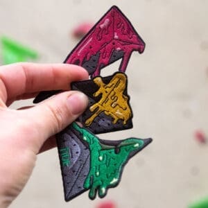 Tide Climbing Iron-on Patches