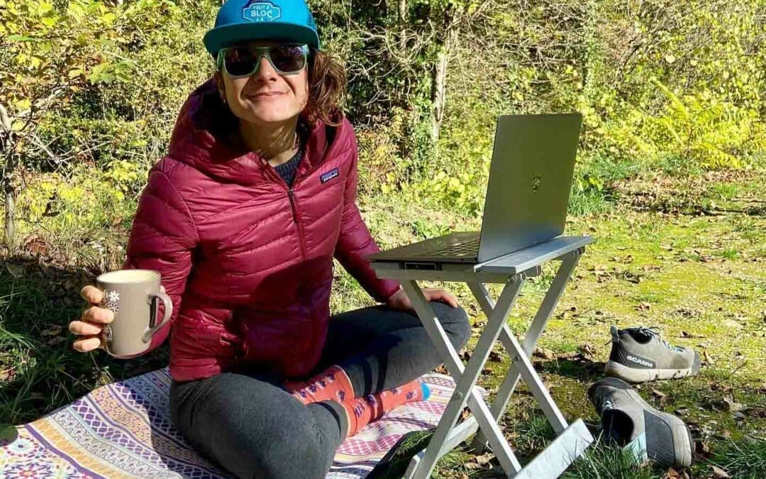 Climbing and remote work: How to manage life on the road