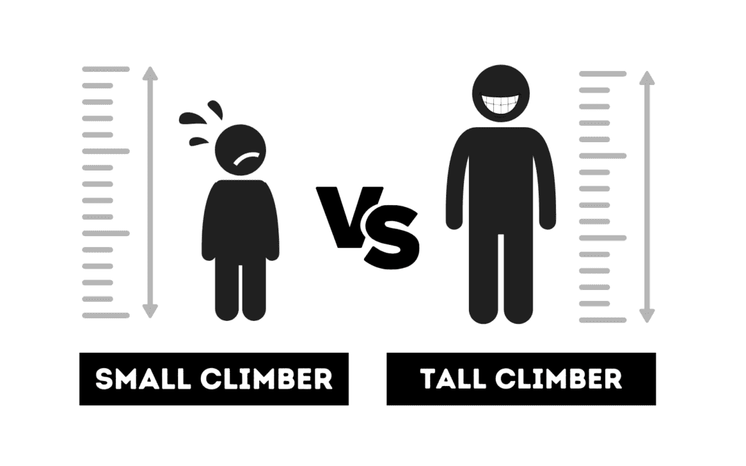 Big debate: Is climbing really harder for shorter people?