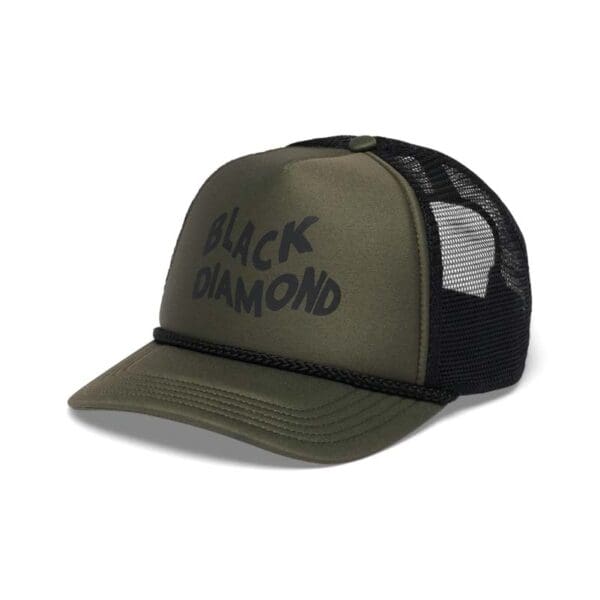 Black Diamond Flat Bill Trucker Hat