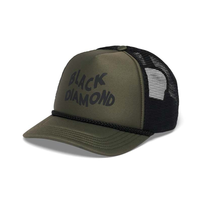 Black Diamond Flat Bill Trucker Hat